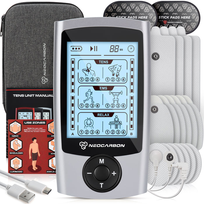 NEOCARBON TENS EMS PULSE MUSCLE STIMULATOR